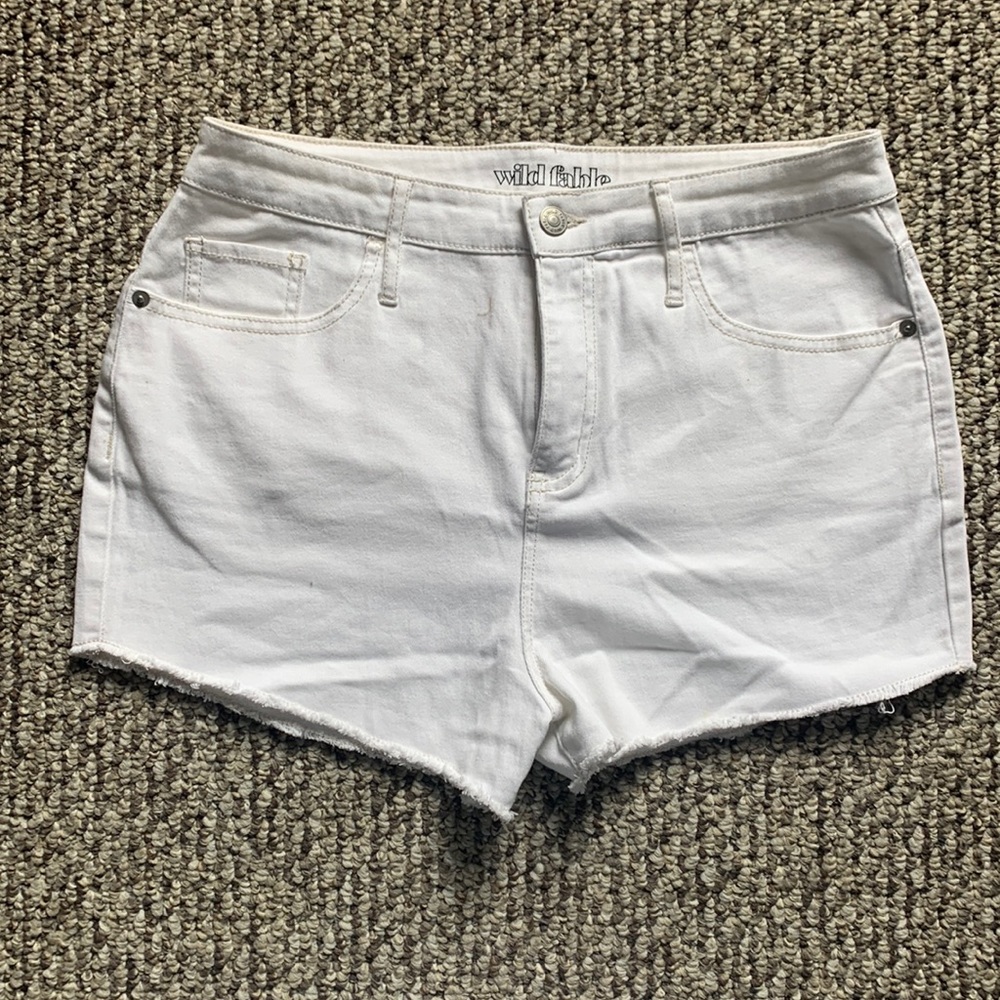 Wild Fable White Jean Short